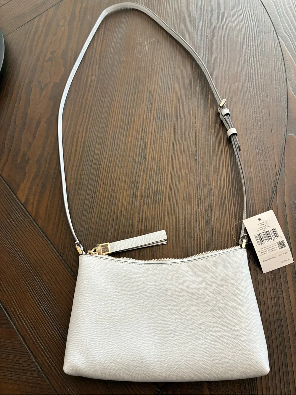 Kate Spade Sadie Small Crossbody Pale Sapphire Saffiano Leather NWT KE594